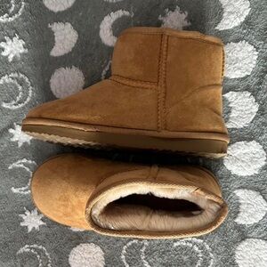 Warm Tan Kids Boots